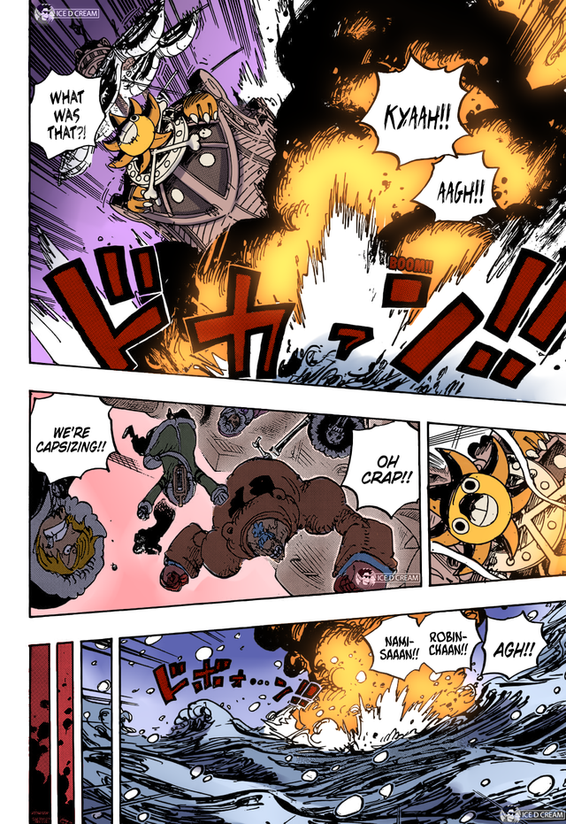 ワンピース QUUU One Piece Chapter 1061 Colored | Future Island